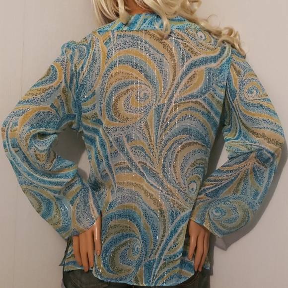 I.C.E SHEER TOP SIZE LARGE - Picture 8 of 11